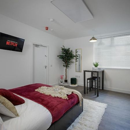 King Sized Luxury - Stylish Studio Flat Blackpool Exteriör bild