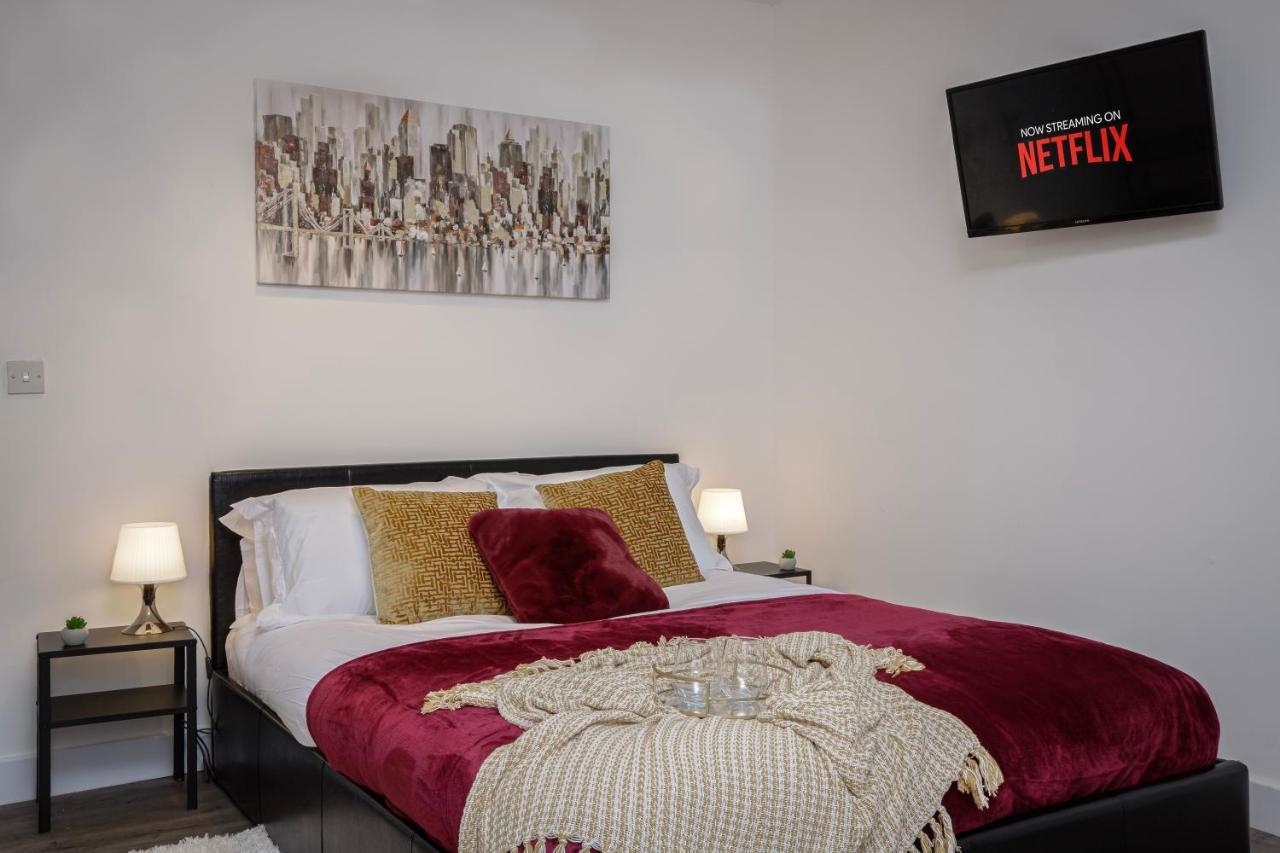 King Sized Luxury - Stylish Studio Flat Blackpool Exteriör bild