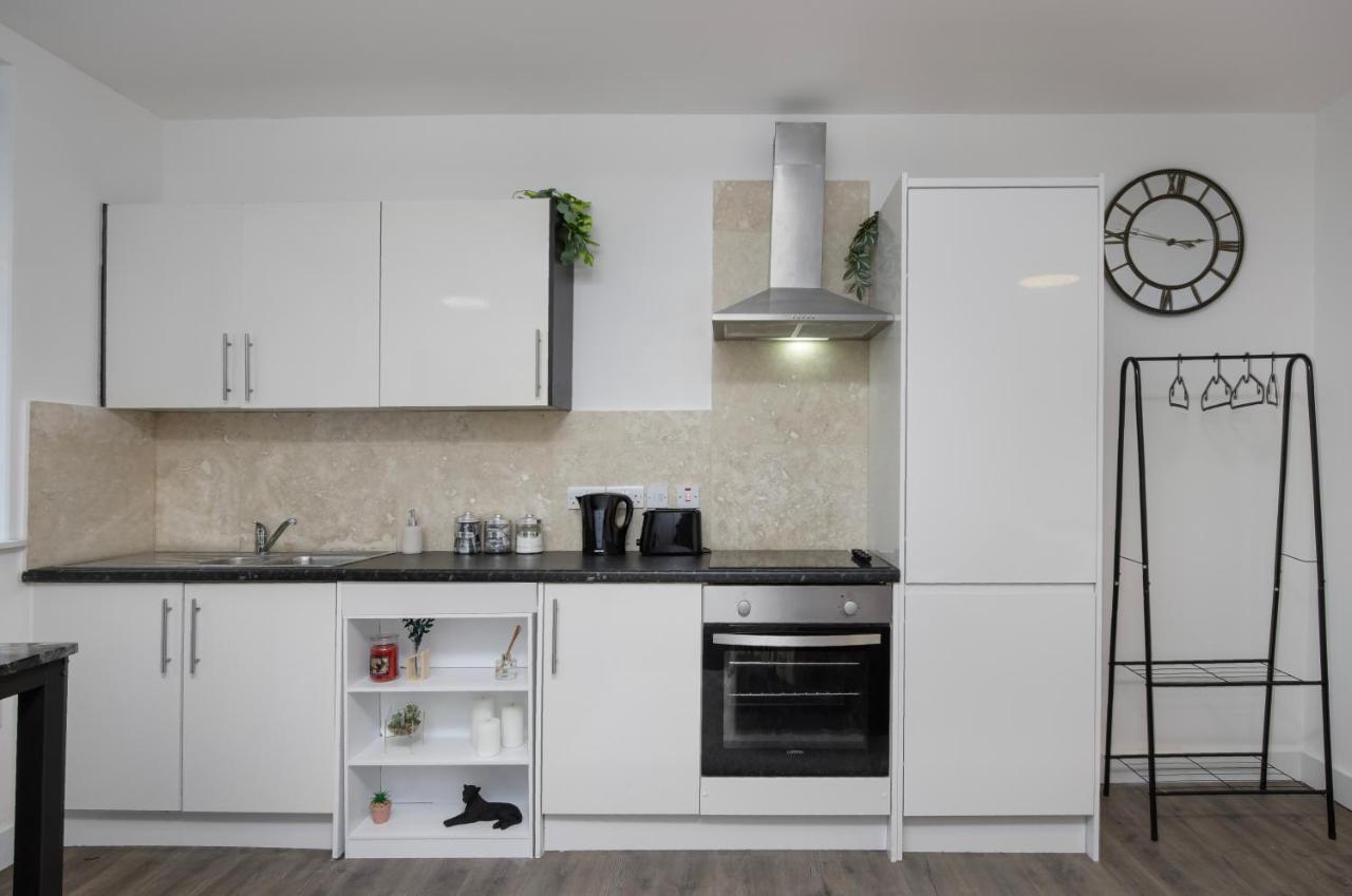 King Sized Luxury - Stylish Studio Flat Blackpool Exteriör bild